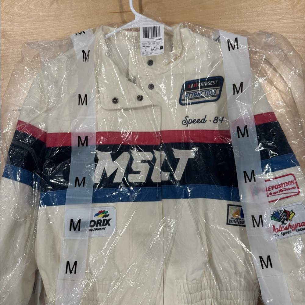 Cream Racing Jacket